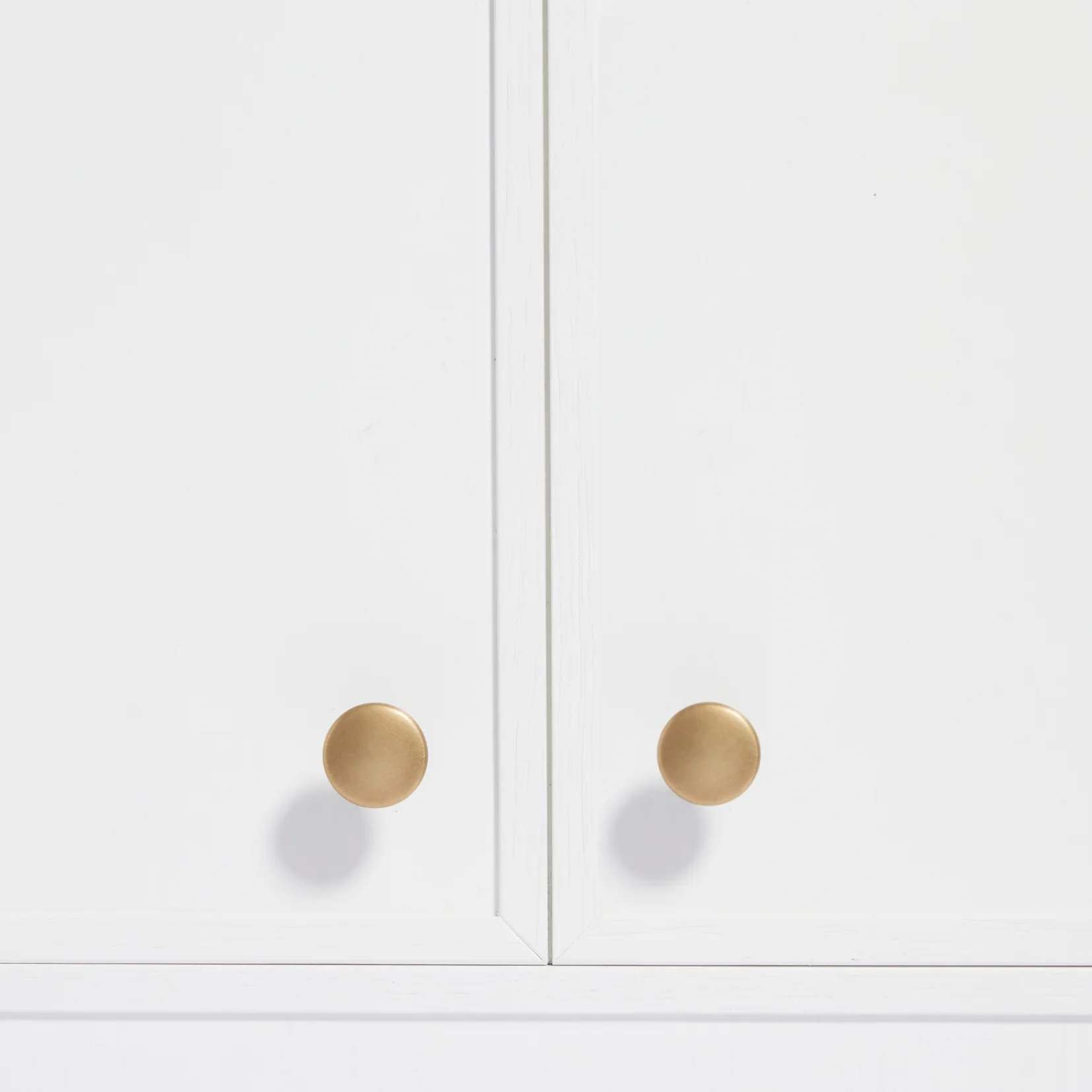 Ascot Knob - Acid Washed Brass - Image 7
