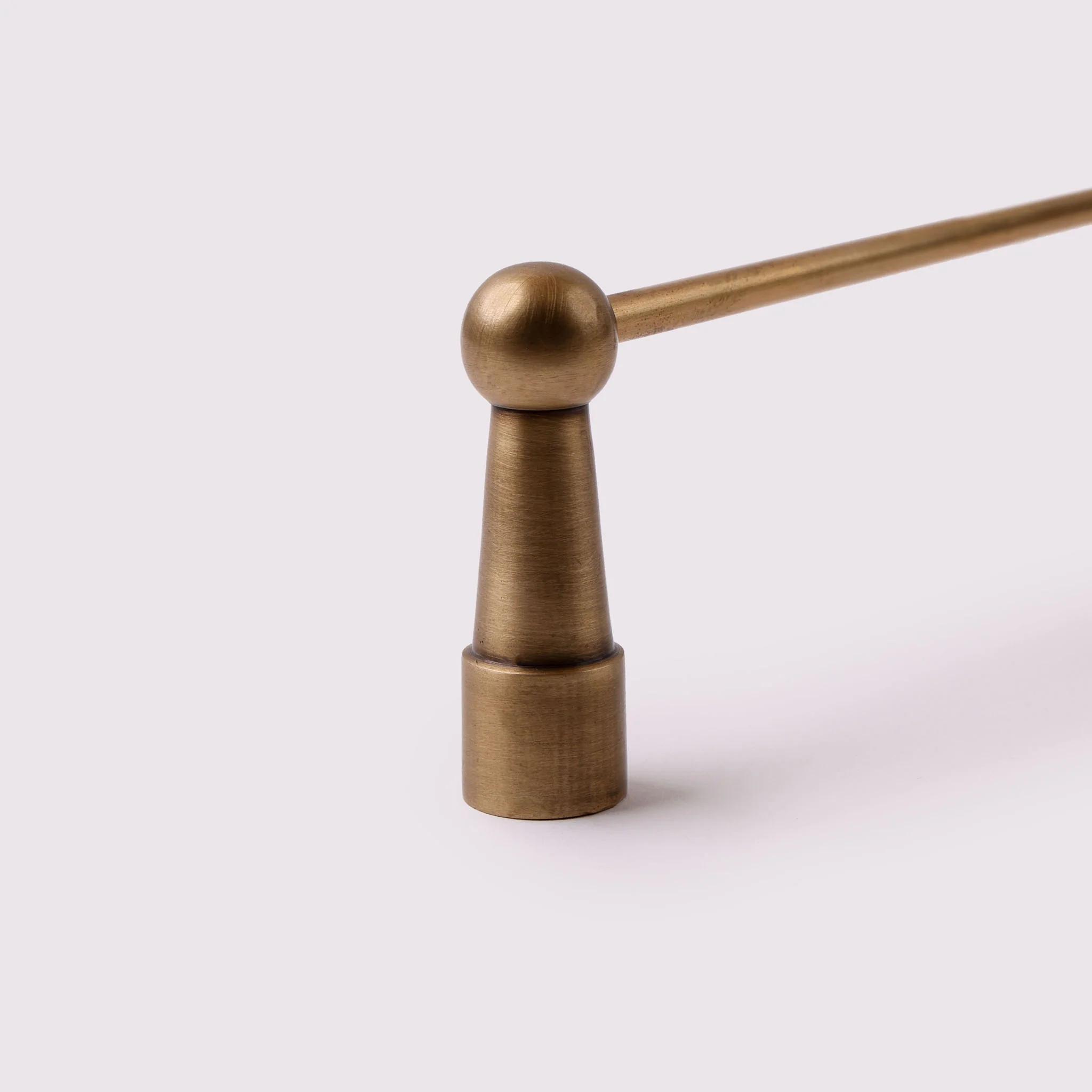 Gallery Rail 500mm - Acid Washed Brass - Image 3