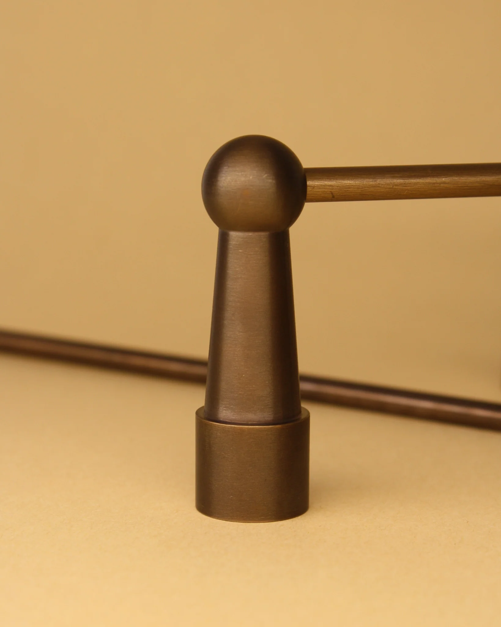 Gallery Rail End Post - Antique Bronze - Image 4