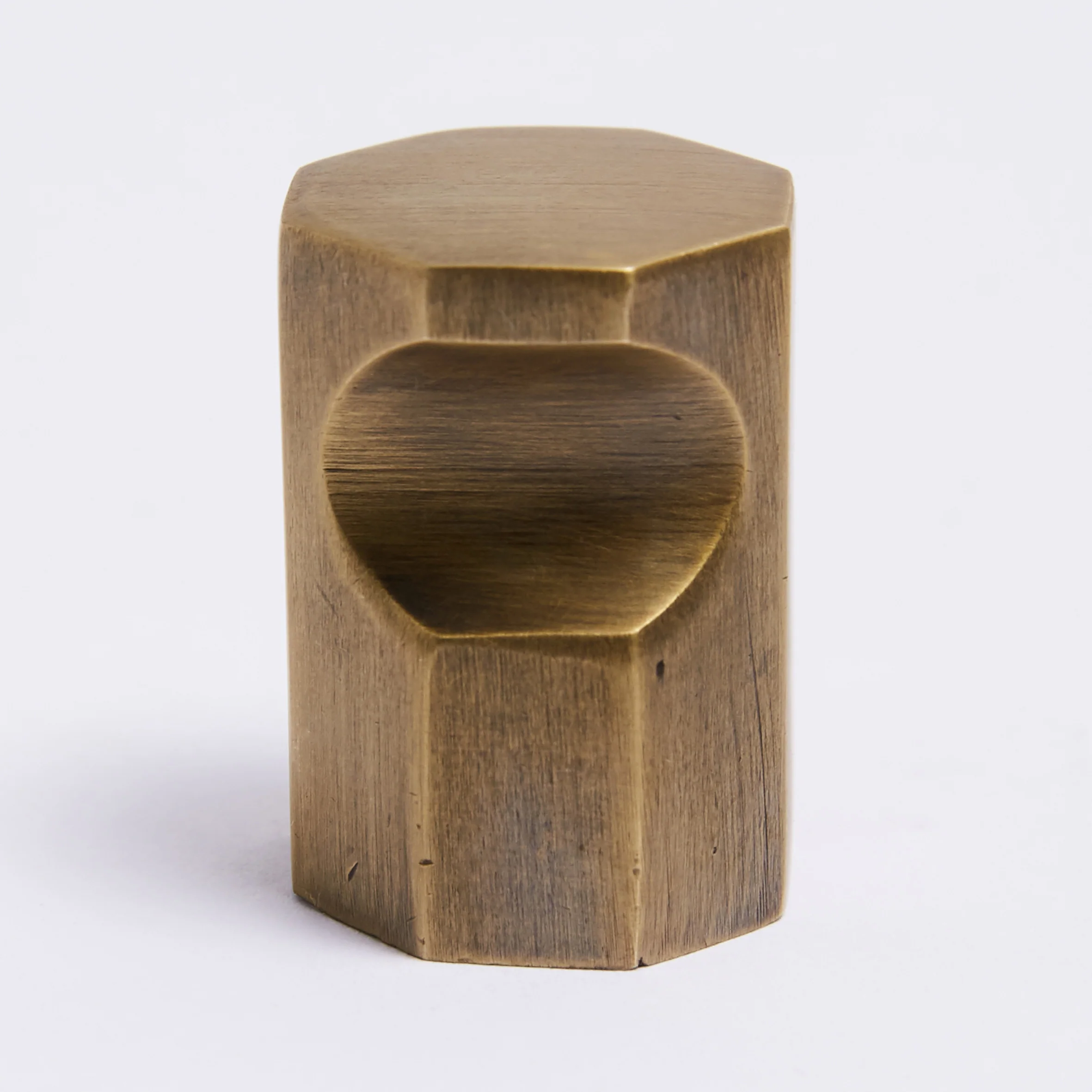 Henley Knob - Acid Washed Brass - Image 3