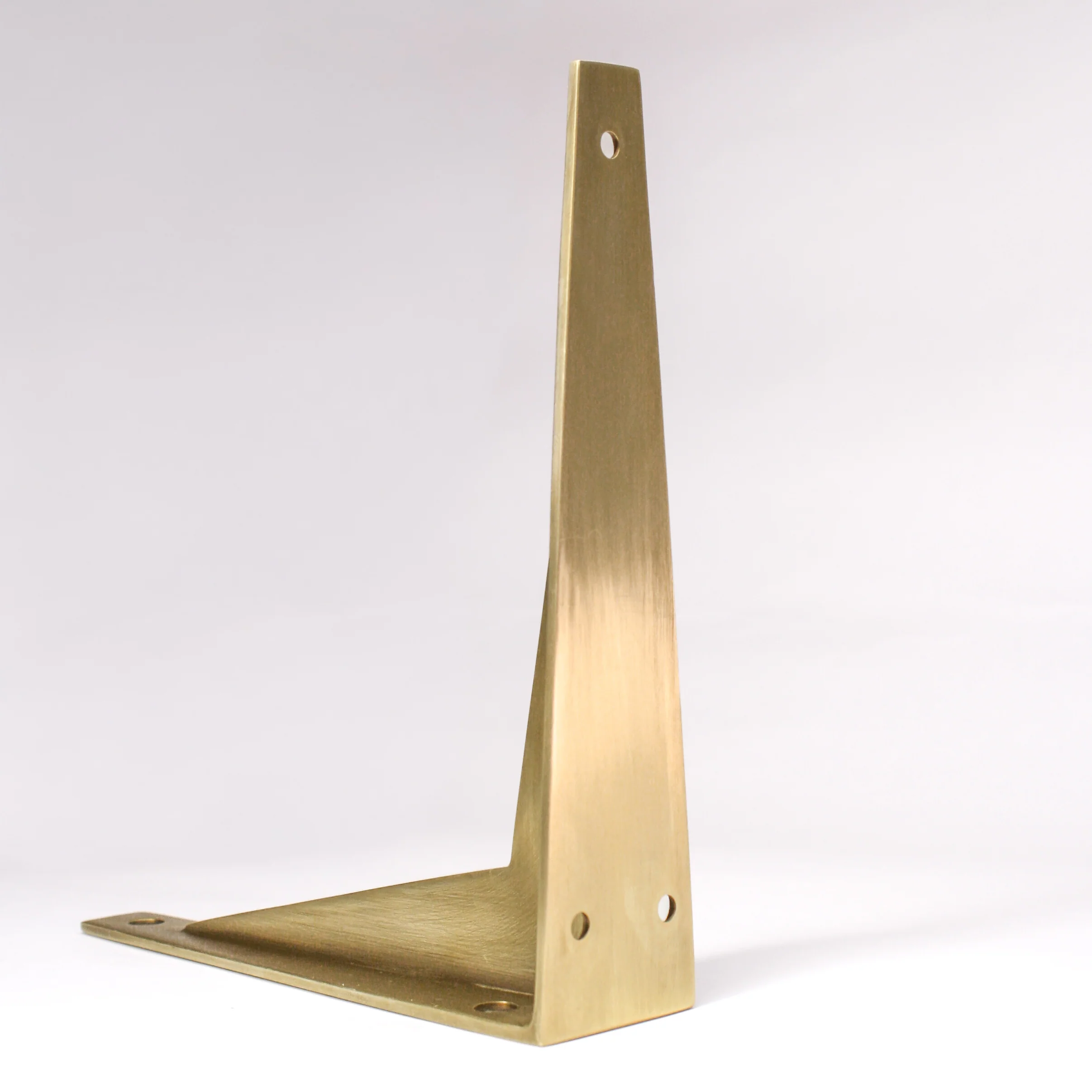 Shelf Bracket - Acid Washed Brass - Image 4