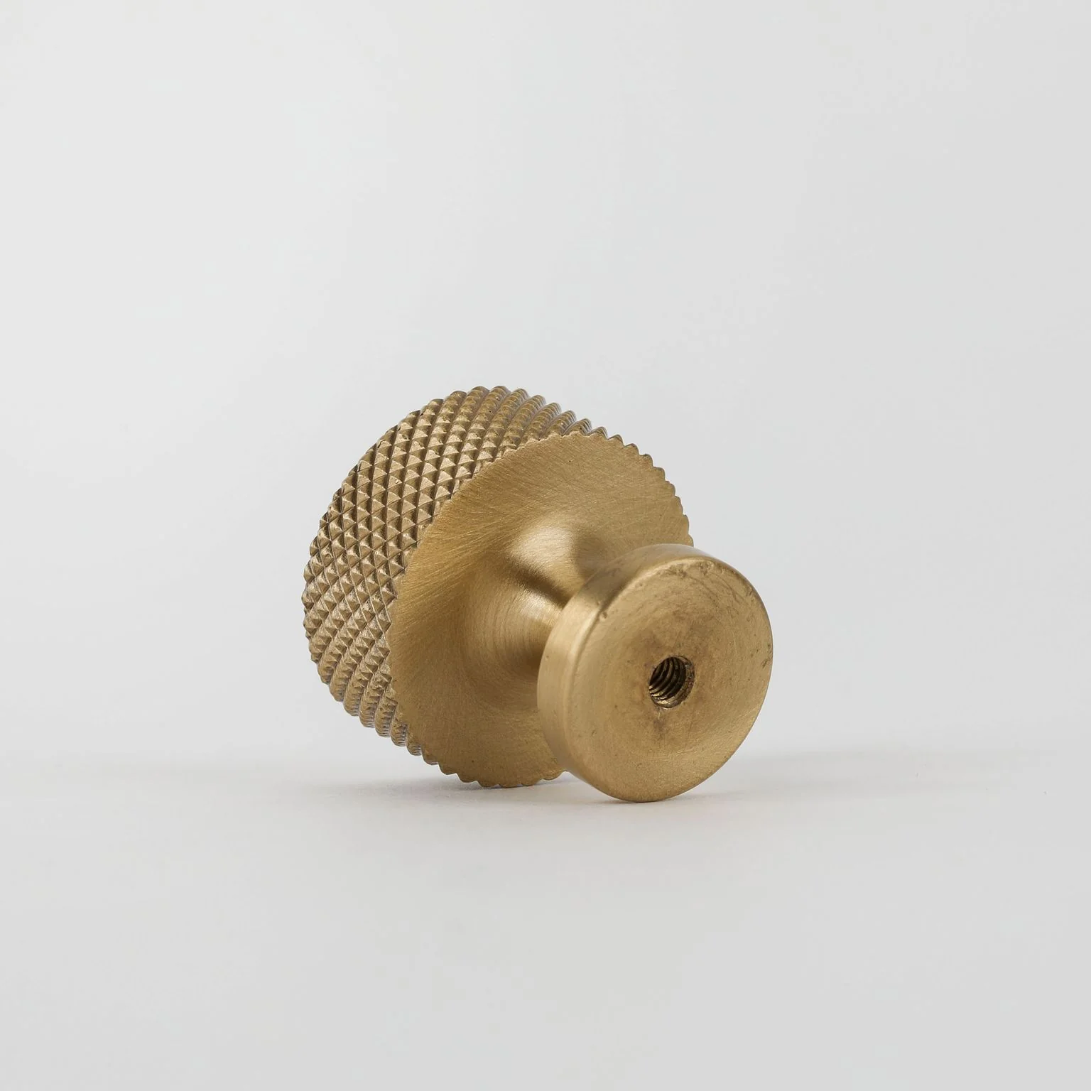New Yorker Knob - Burnished Brass - Image 3