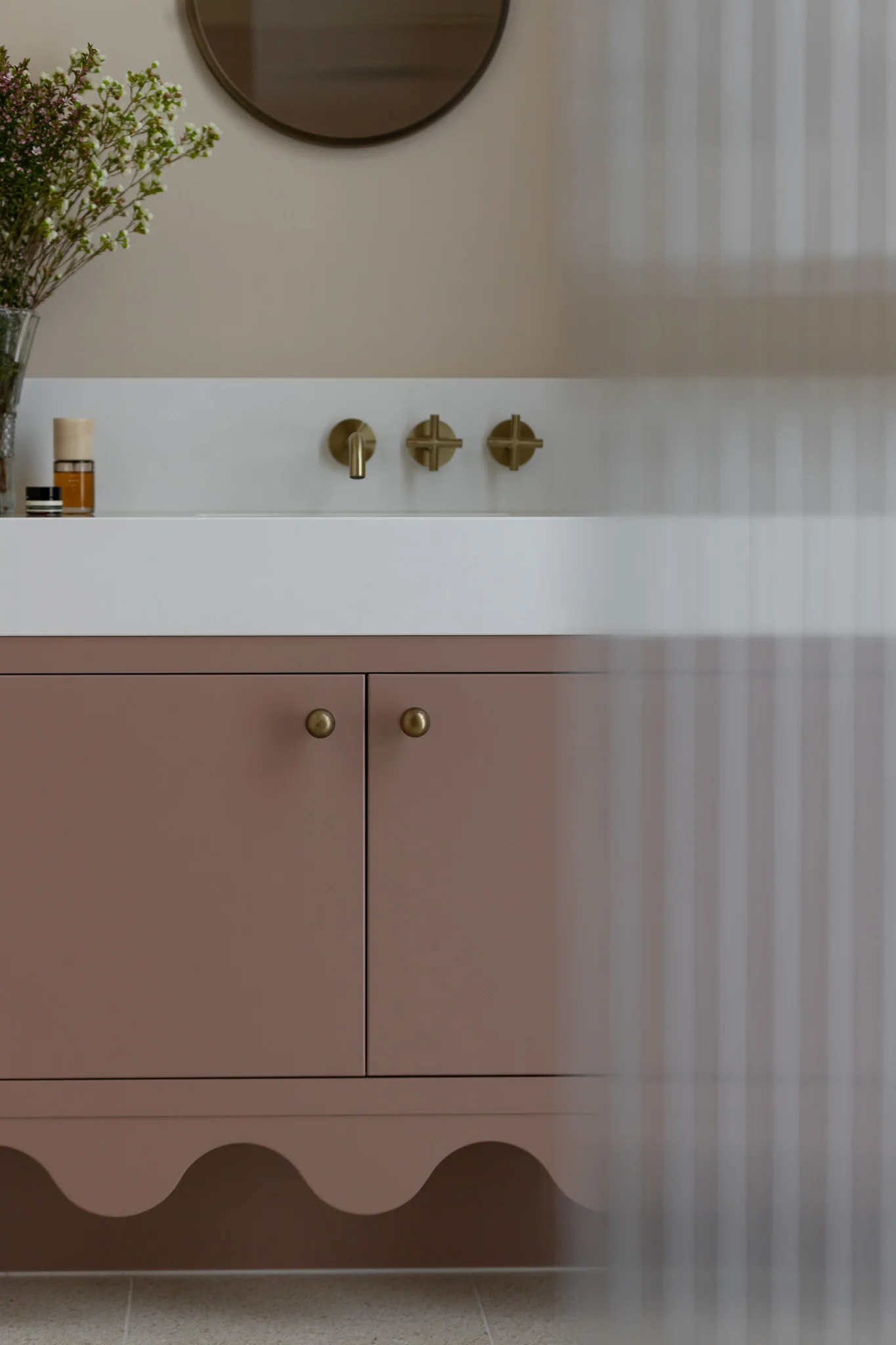 Surrey Knob - Acid Washed Brass - Image 5