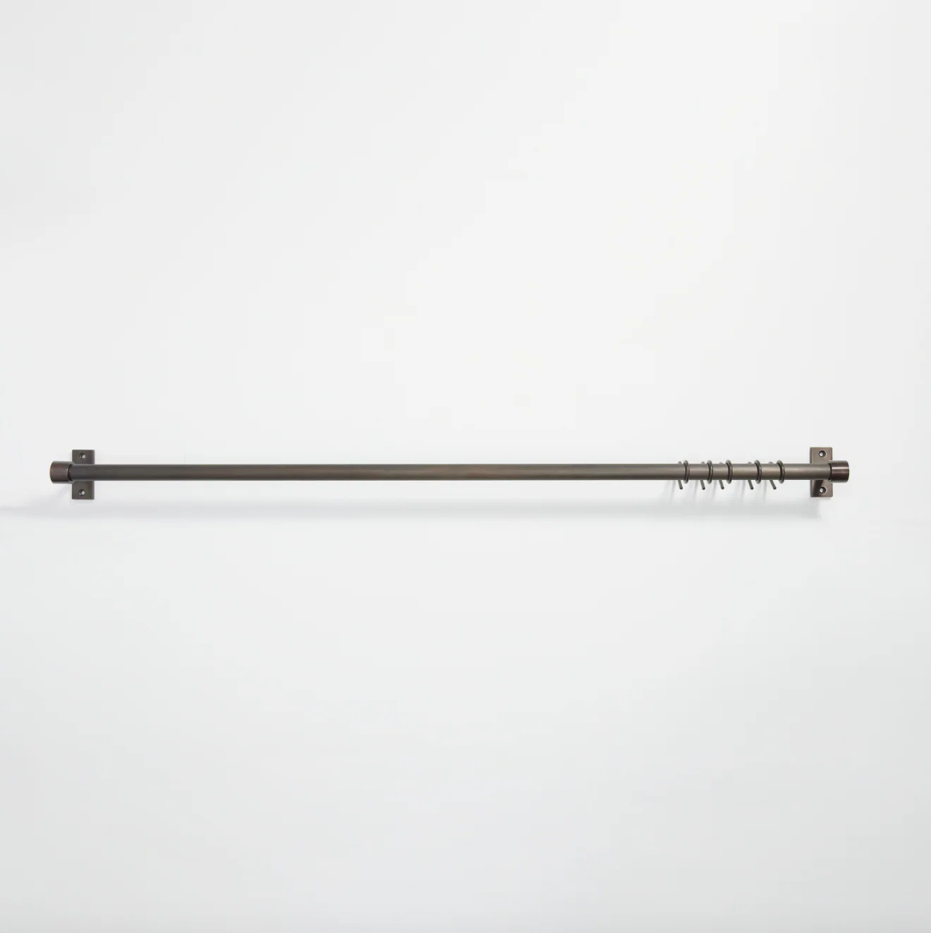 Hanging Rail End Brackets - Antique Bronze - Image 2