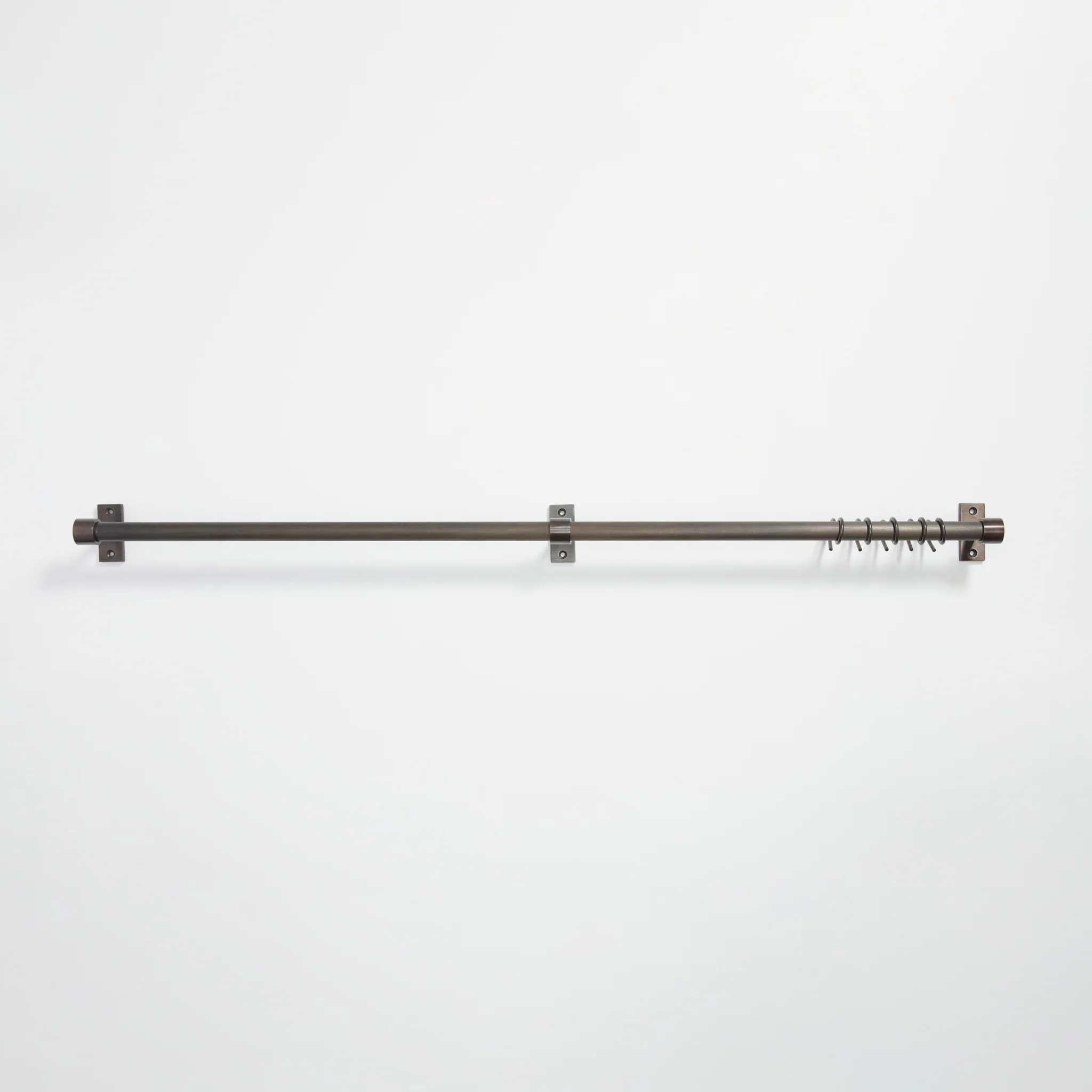 Hanging Rail Middle Bracket - Antique Bronze - Image 3
