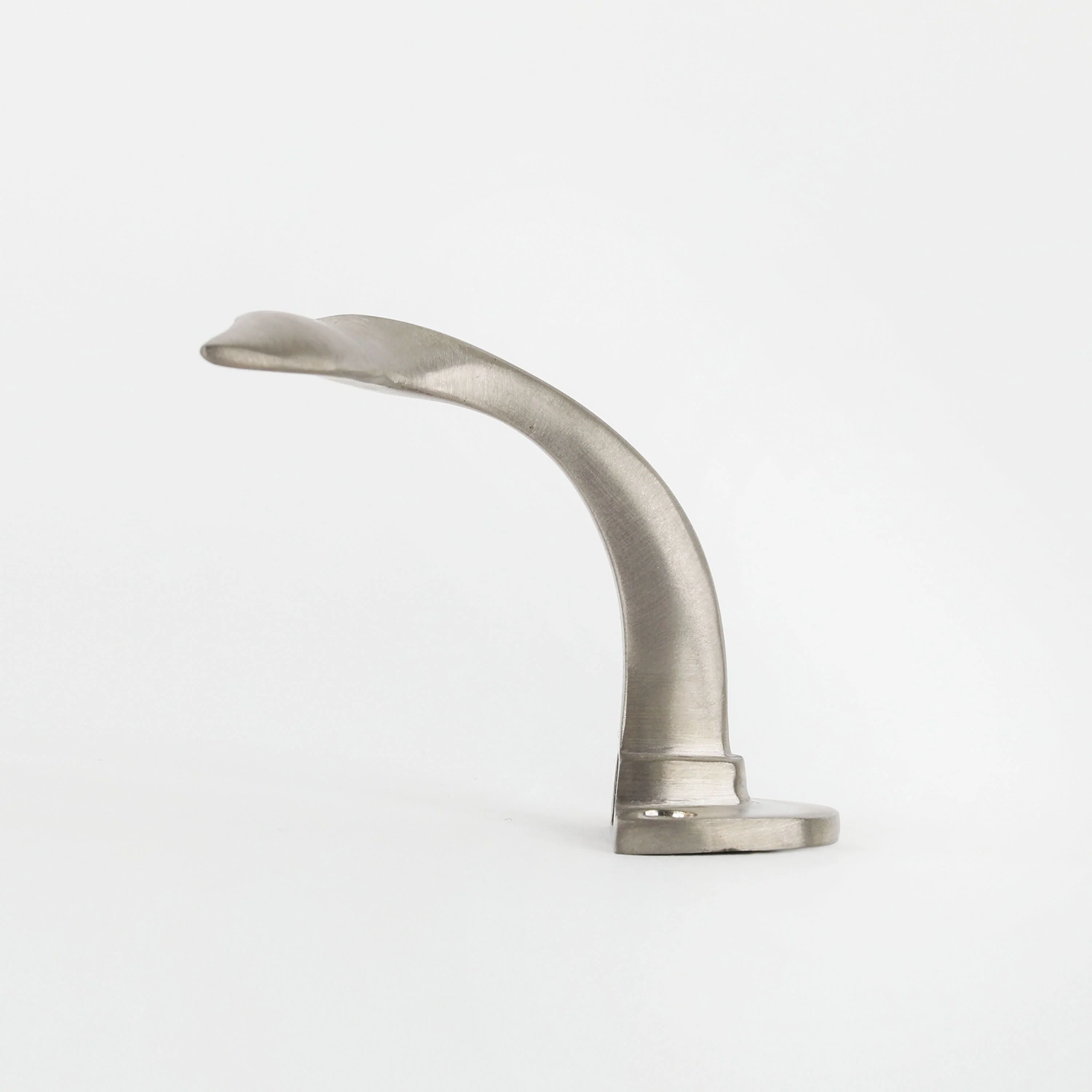 Whale Tail Hook - Satin Nickel - Image 3