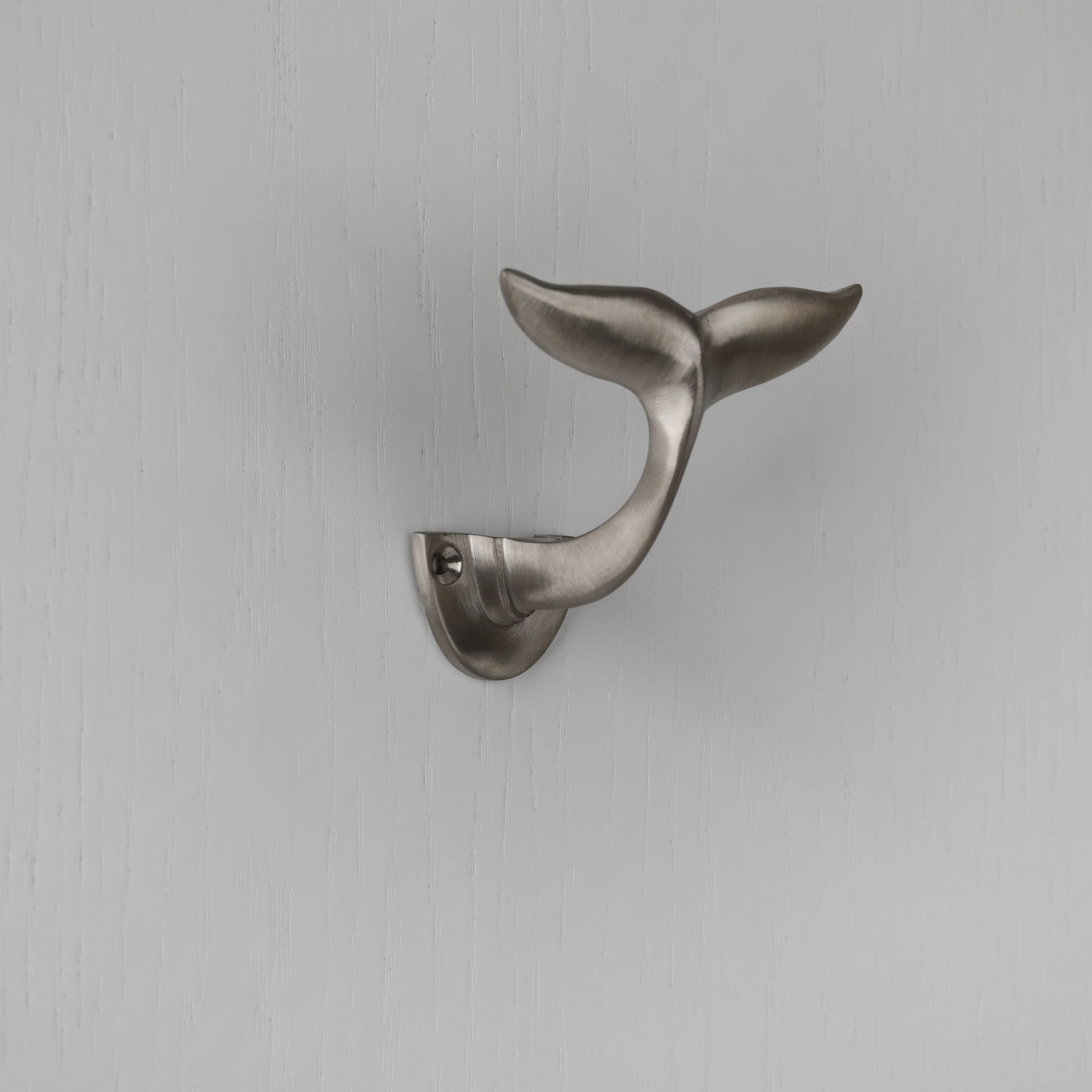 Whale Tail Hook - Satin Nickel - Image 5